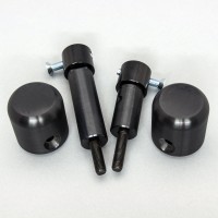 WOODCRAFT Kawasaki Ninja 400 (ex400) RACE Frame Slider Kit (includes 50-1099 pucks) WOODCRAFT Kawasaki Ninja 400 (ex400) RACE Frame Slider Kit (includes 50-1099 pucks)